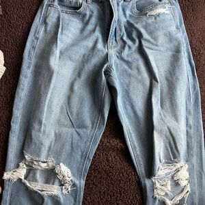 AE mom jeans